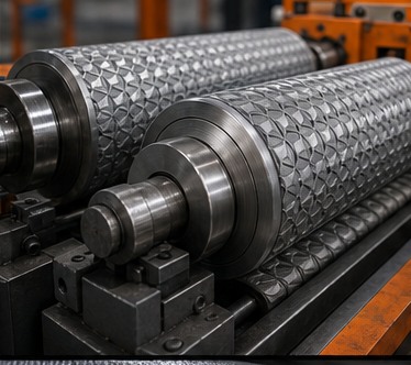 Male-Female Embossing Rollers